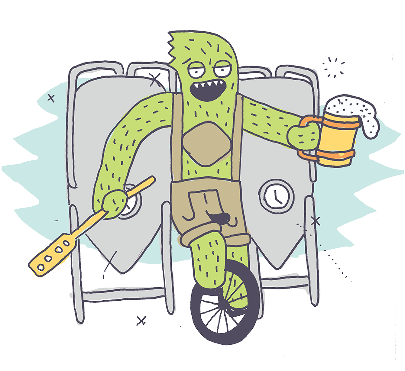 Our Approach to Beer Illustration
