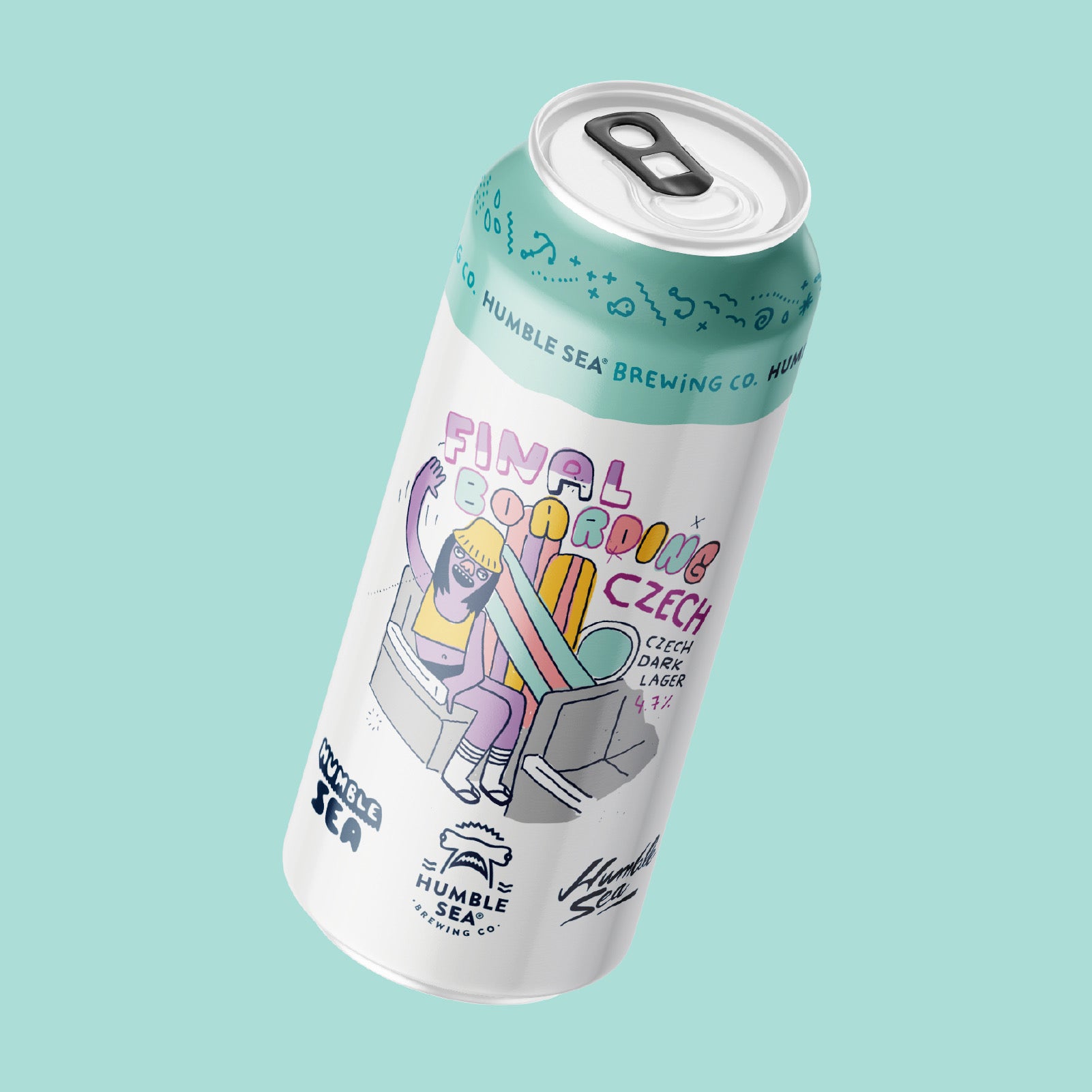 Final Boarding Czech - Czech Dark Lager (4-pack of 16 oz cans)