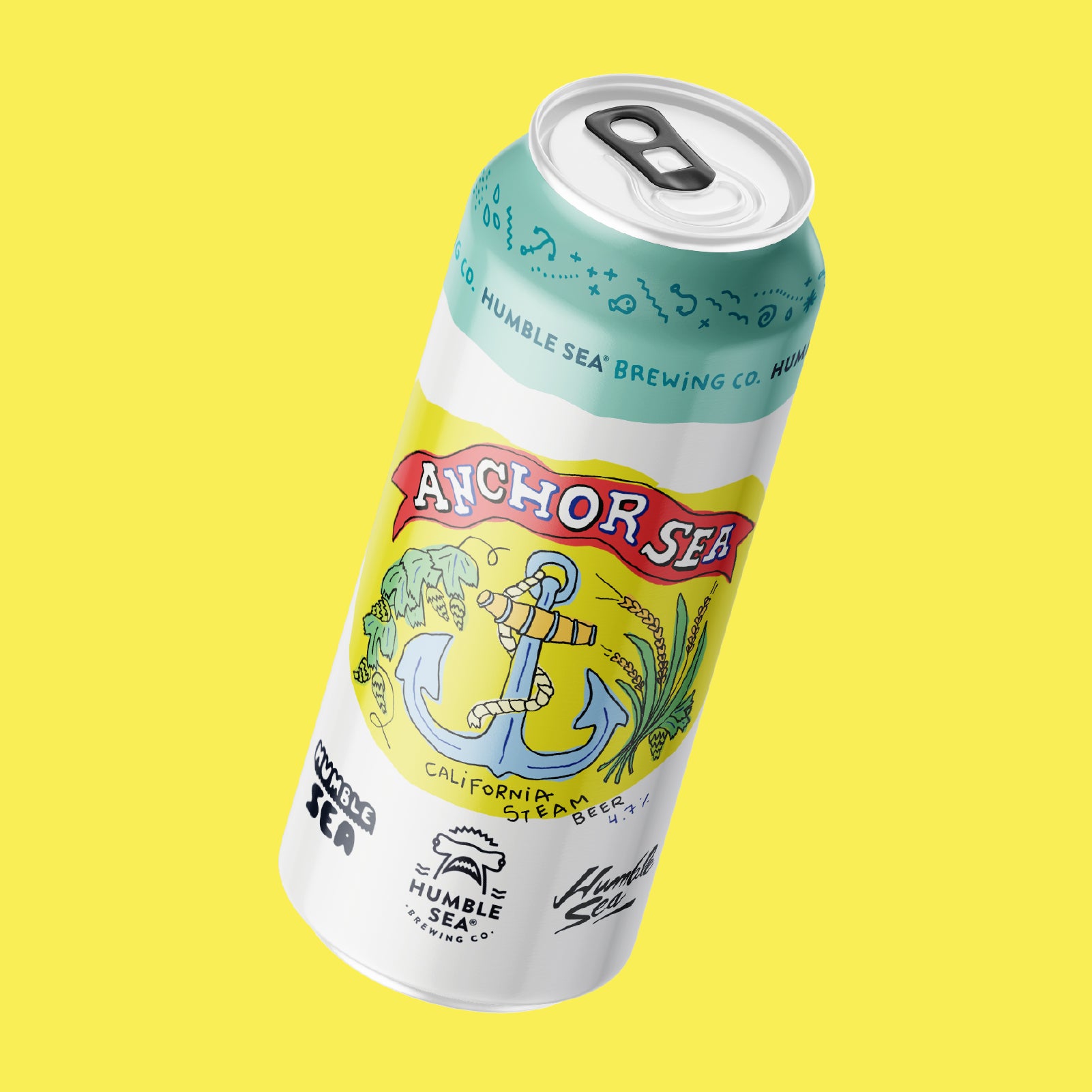 Anchor Sea - California Steam Beer (4-pack of 16 oz cans)