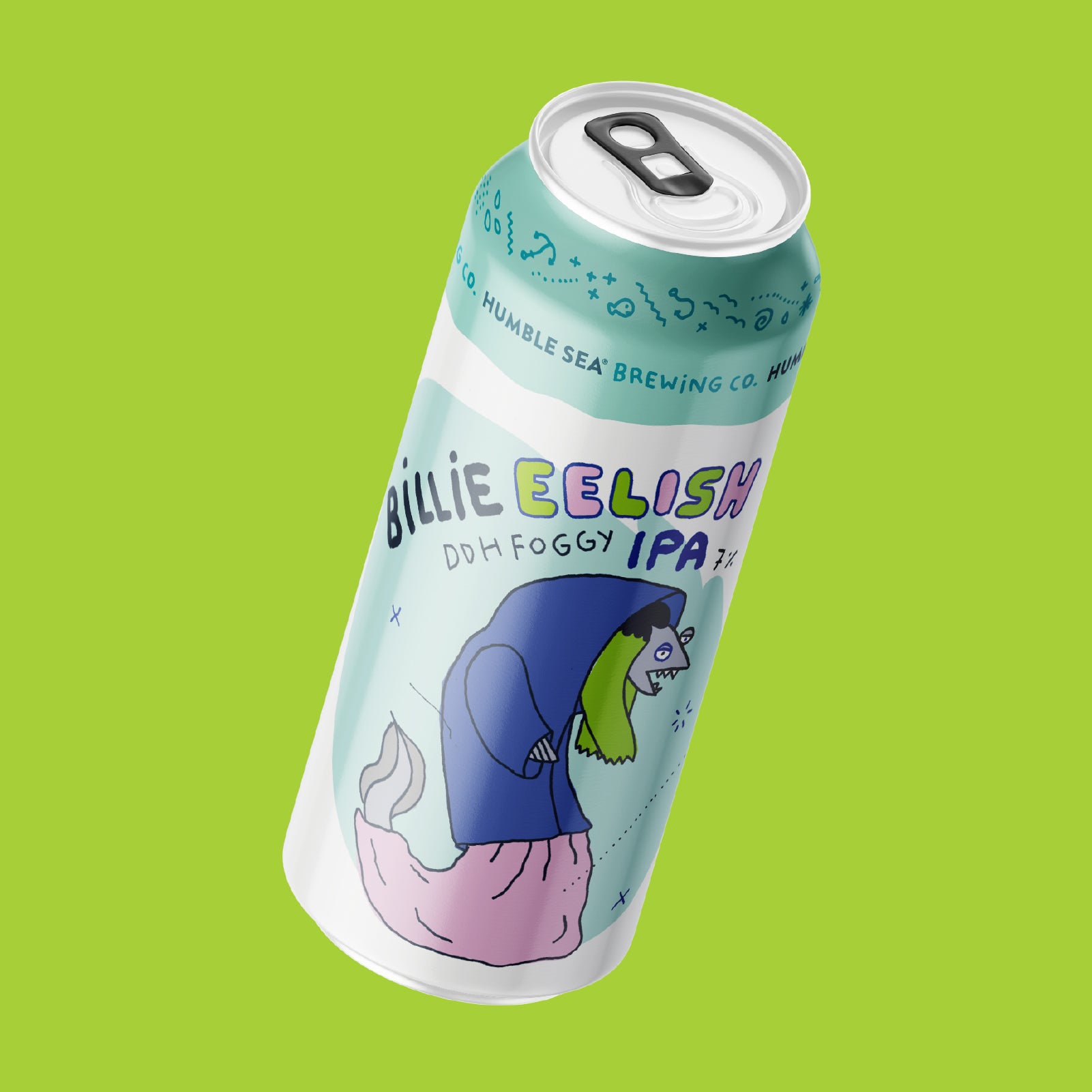 Billie Eelish - DDH Foggy IPA (4-pack of 16 oz cans)