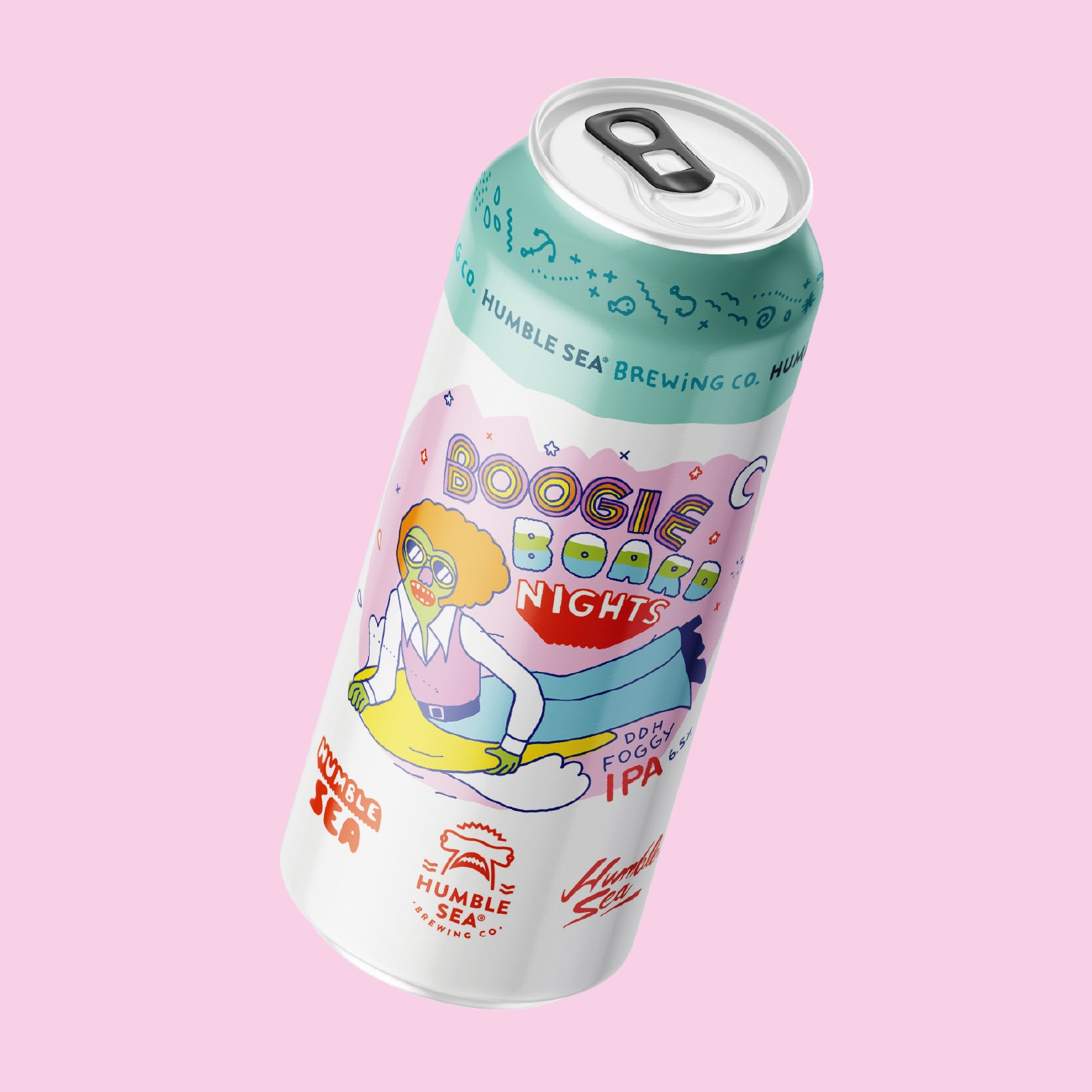 Boogie Board Nights - DDH Foggy IPA (4-pack of 16oz cans)