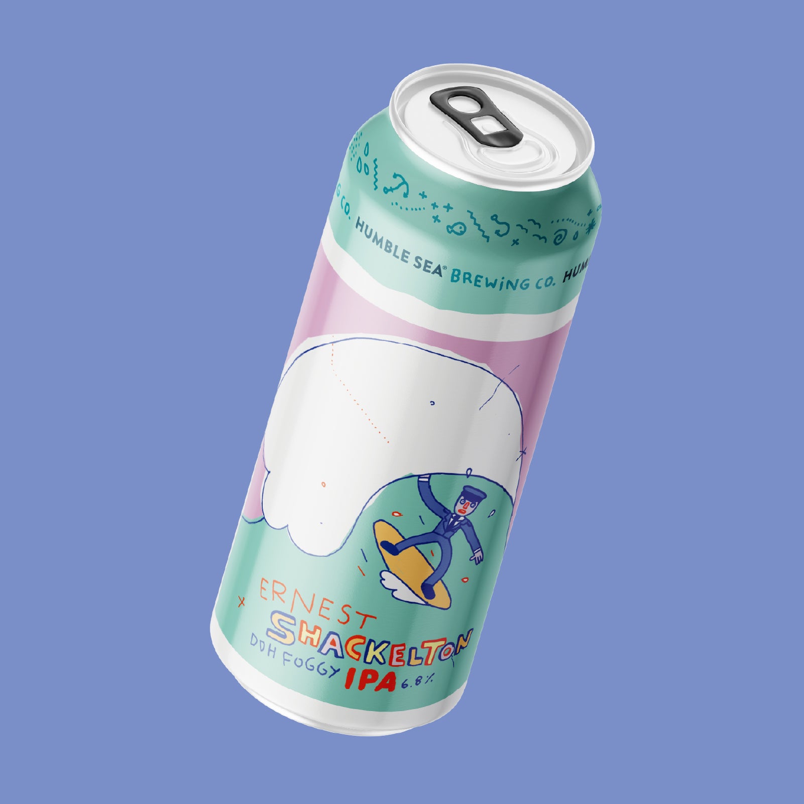 Ernest Shackelton - DDH Foggy IPA (4-pack of 16 oz cans)