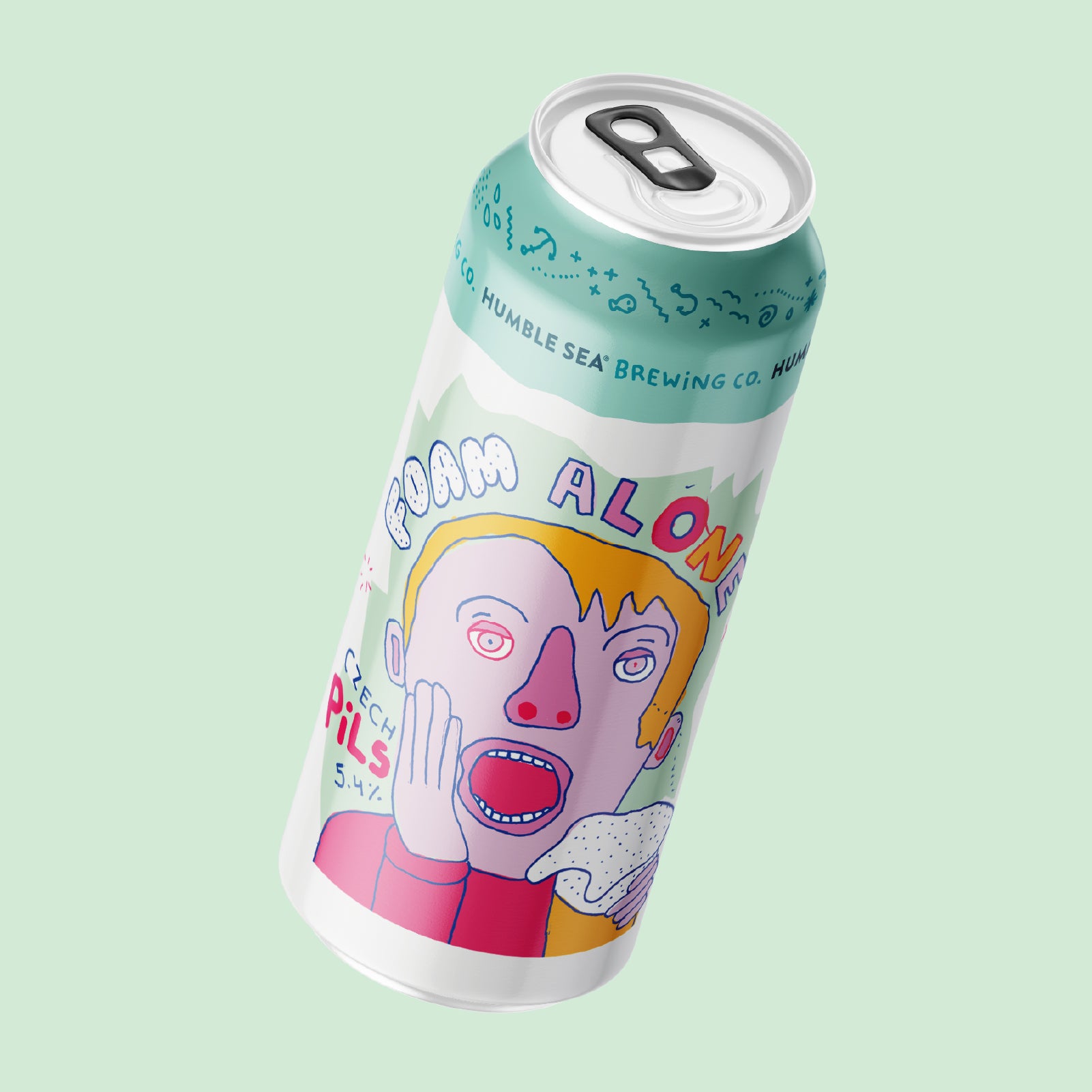 Foam Alone  -  Czech Style Spezial Pilsner (4-pack of 16oz cans)