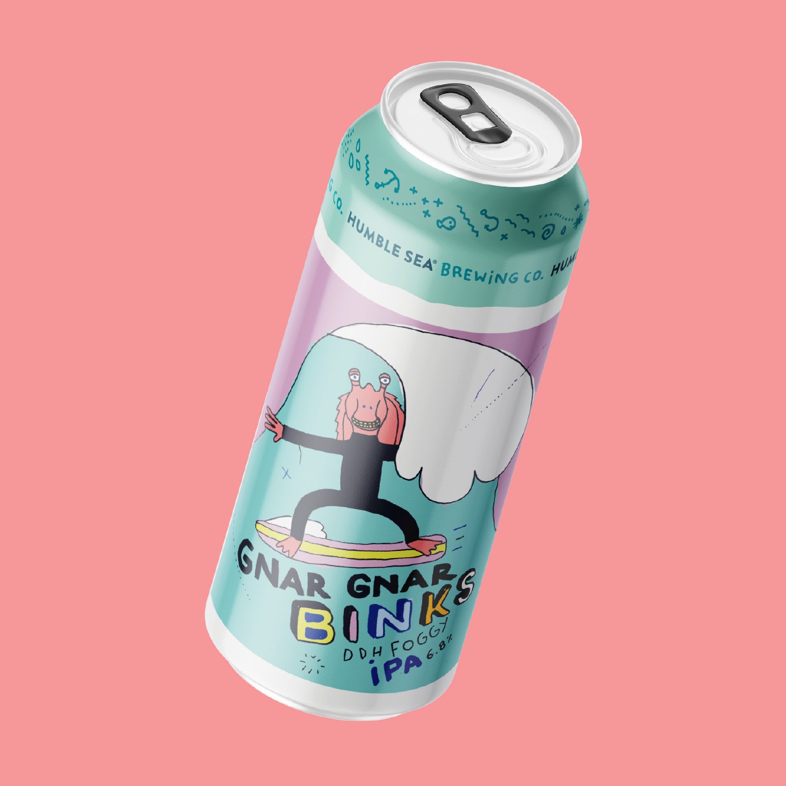 Gnar Gnar Binks - DDH Foggy IPA (4-pack of 16oz cans)
