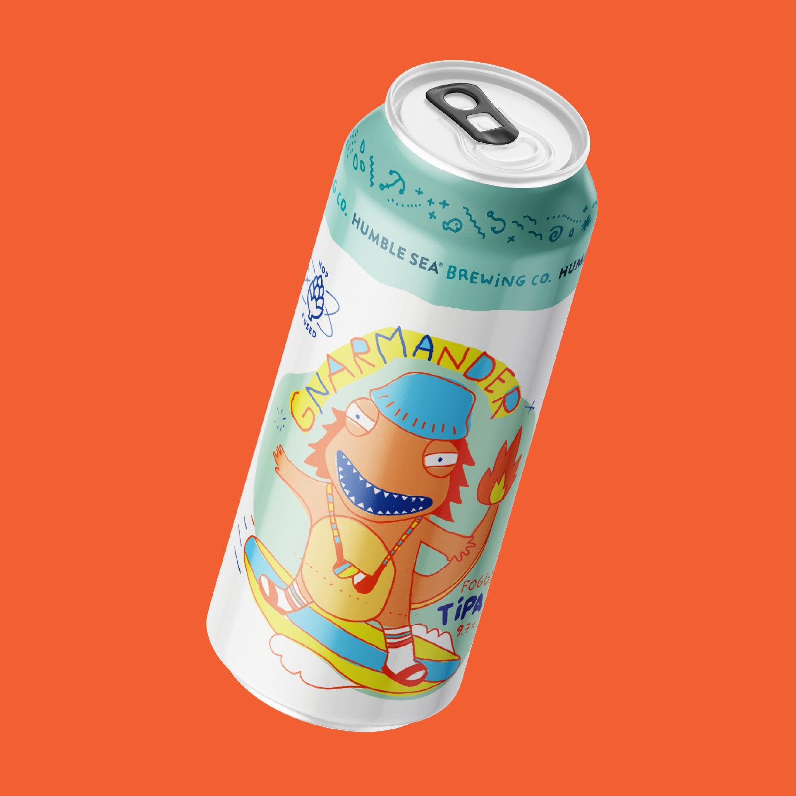 Gnarmander - Hop Fused Foggy TIPA (4-pack of 16 oz cans)