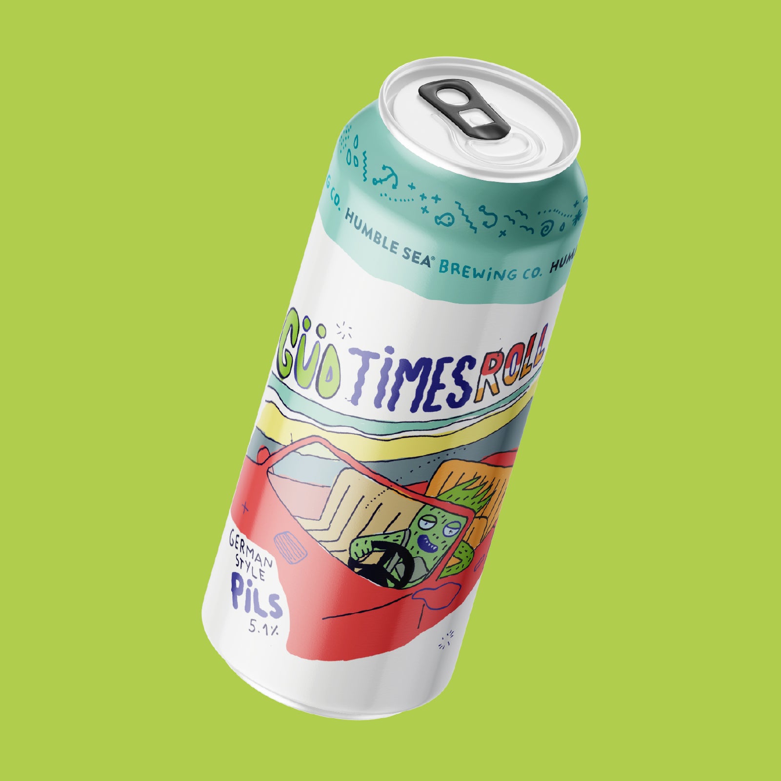 Güd Times Roll - German Style Pilsner (4-pack of 16oz cans)