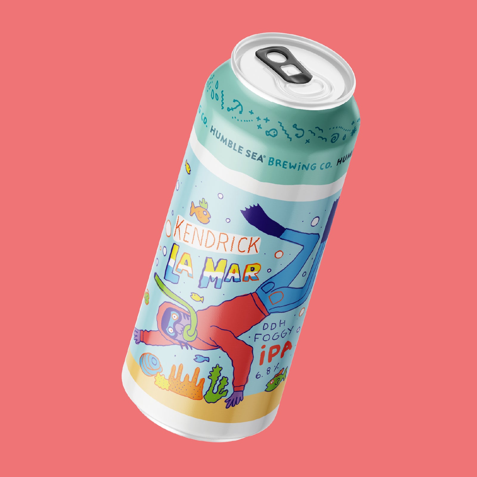 Kendrick La Mar - DDH Foggy IPA (4-pack of 16 oz cans)