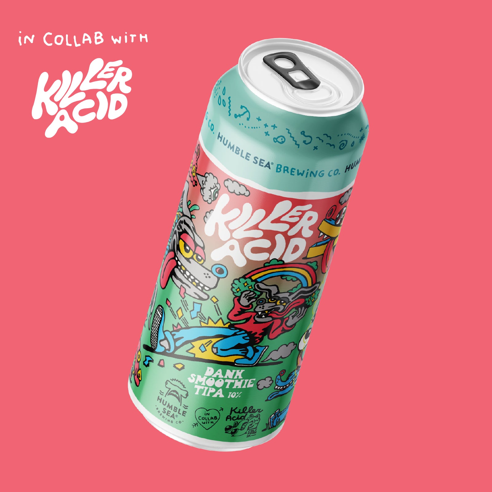 Killer Acid Collab - Dank Smoothie TIPA (4-pack of 16 oz cans)