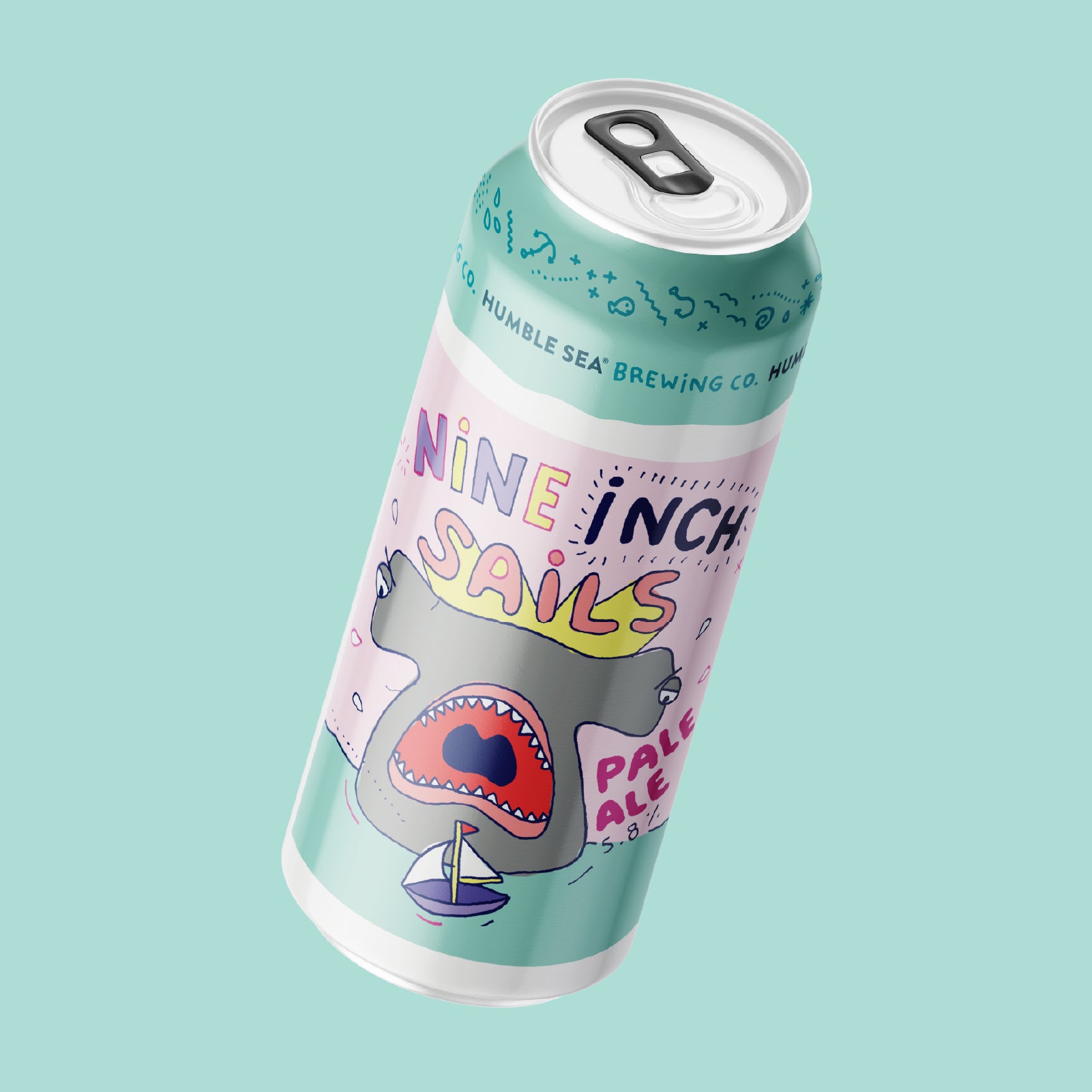 Nine Inch Sails - West Coast Pale Ale (4-pack of 16oz cans)