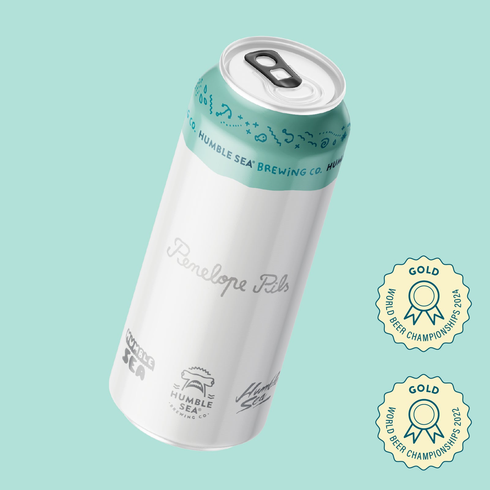 Penelope Pils - Decocted German Pilsner (4pack of 16 oz cans)