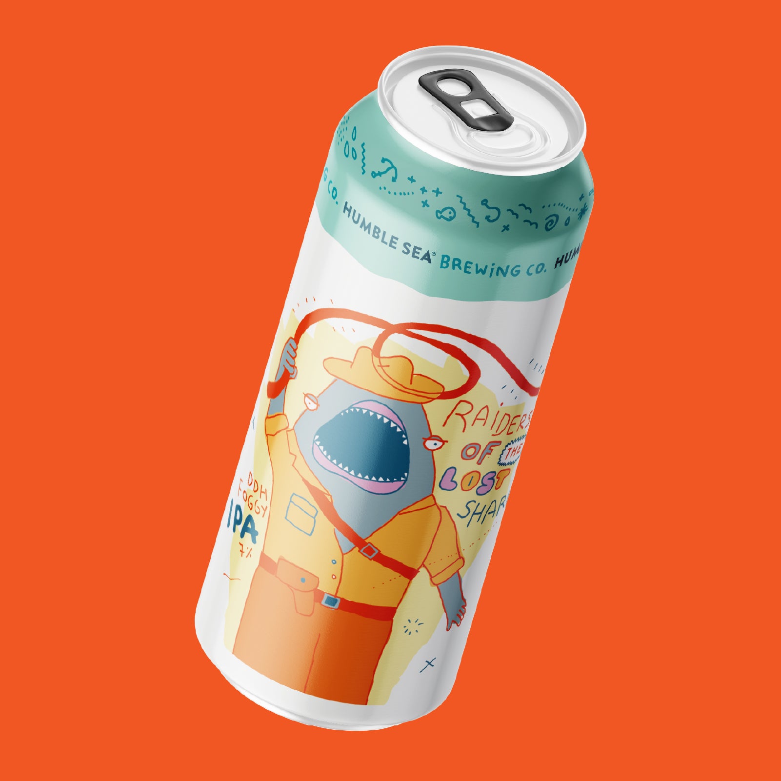 Raiders of the Lost Shark - DDH Foggy IPA (4-pack of 16 oz cans)