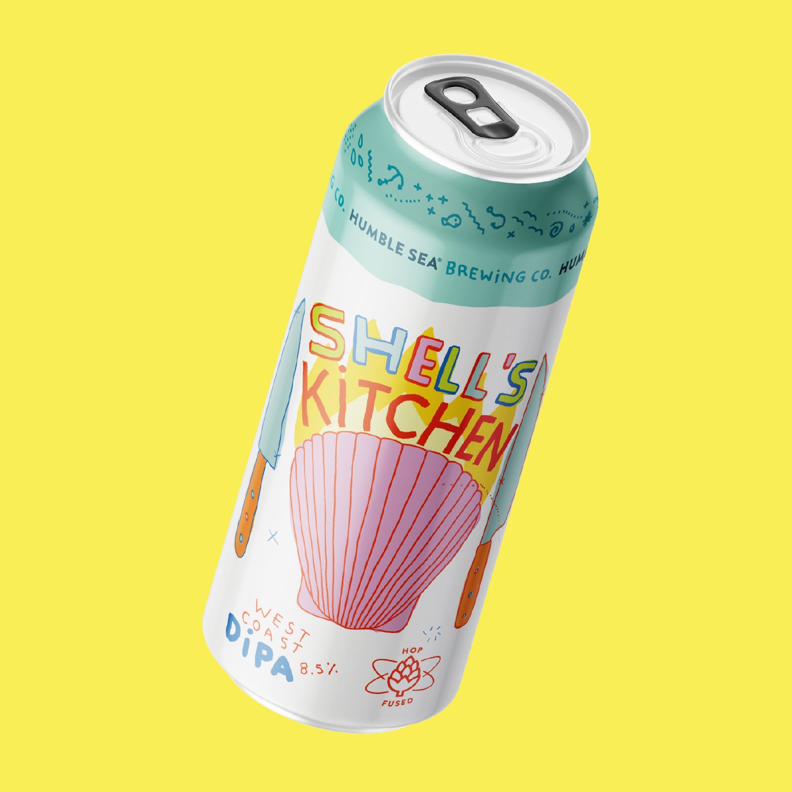 Shell's Kitchen - Hop Fused West Coast DIPA (4-pack of 16oz cans)