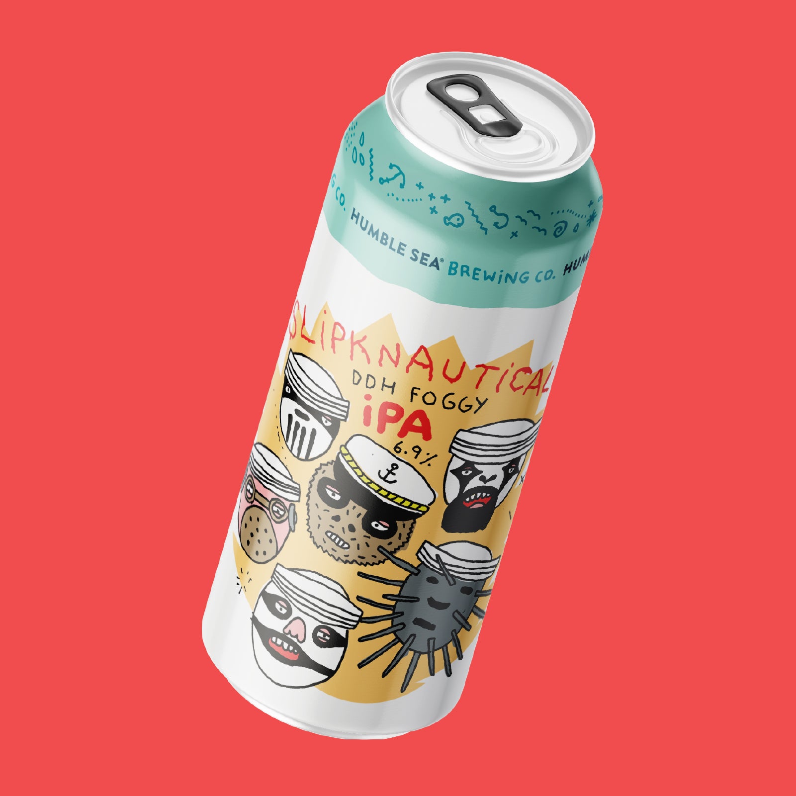 Slipknautical - DDH Foggy IPA (4-pack of 16 oz cans)