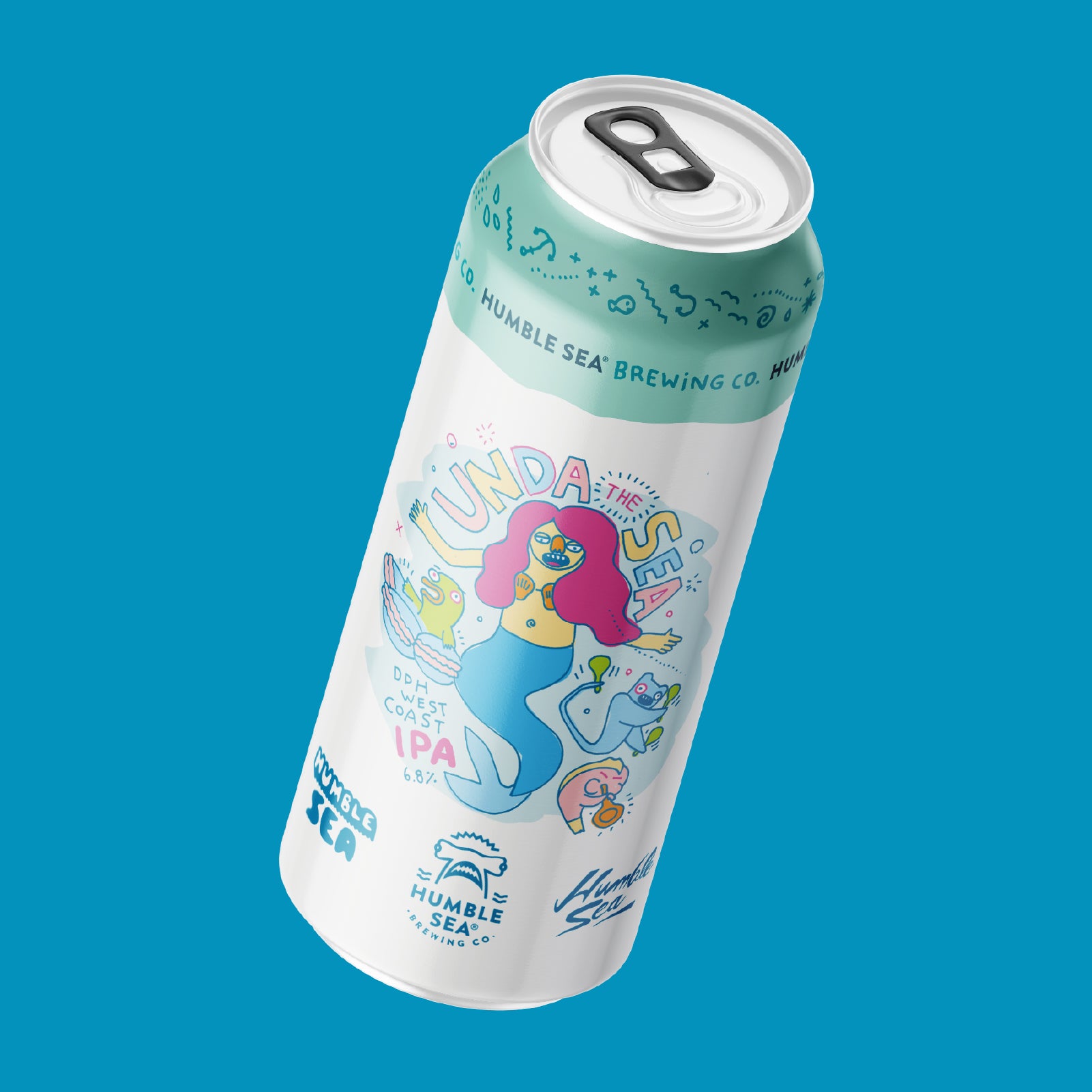 Unda the Sea - DDH West Coast IPA (4-pack of 16oz cans)