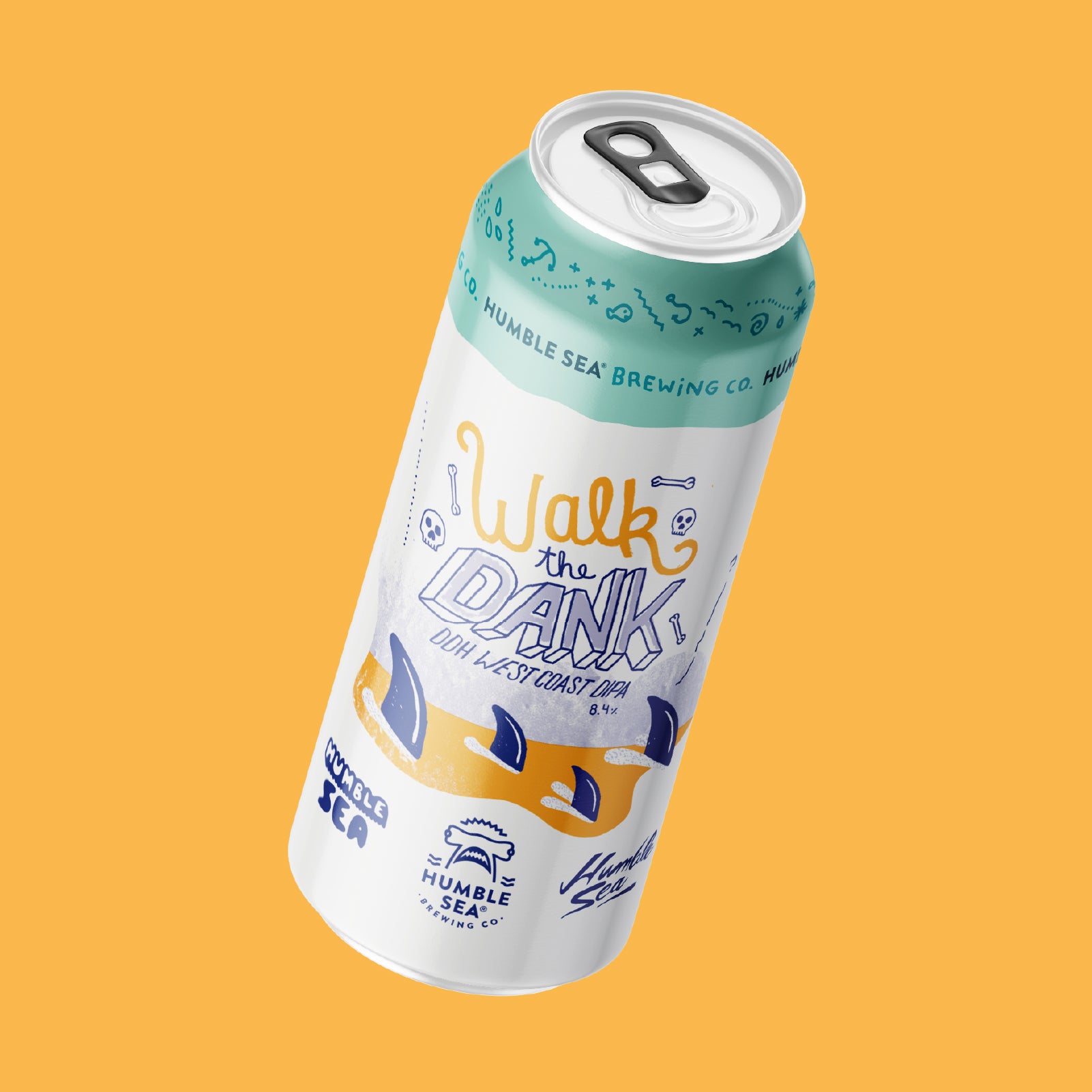 Walk the Dank - DDH West Coast DIPA(4-pack of 16oz cans)