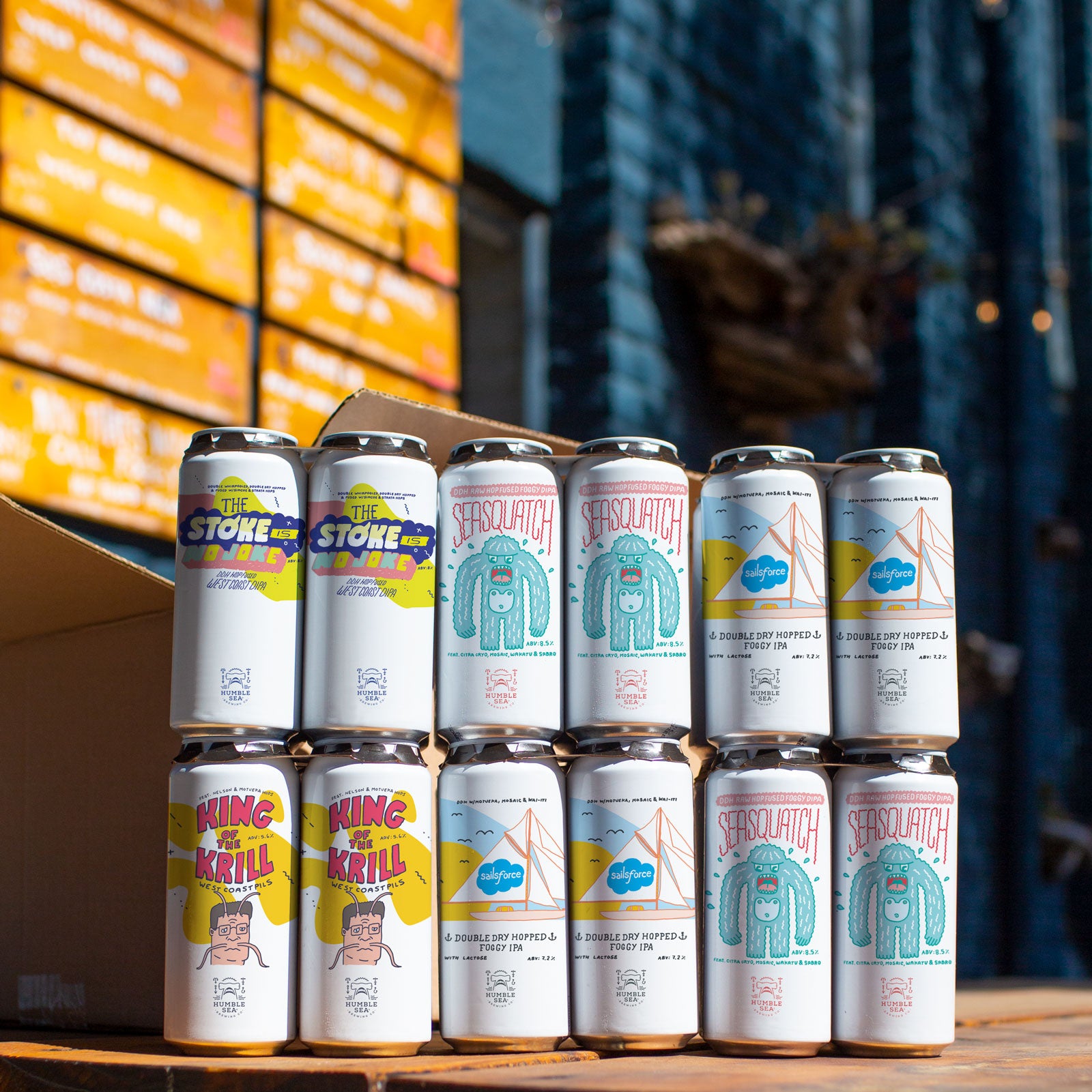 The Hop Box - Monthly Humble Sea Beer Subscription