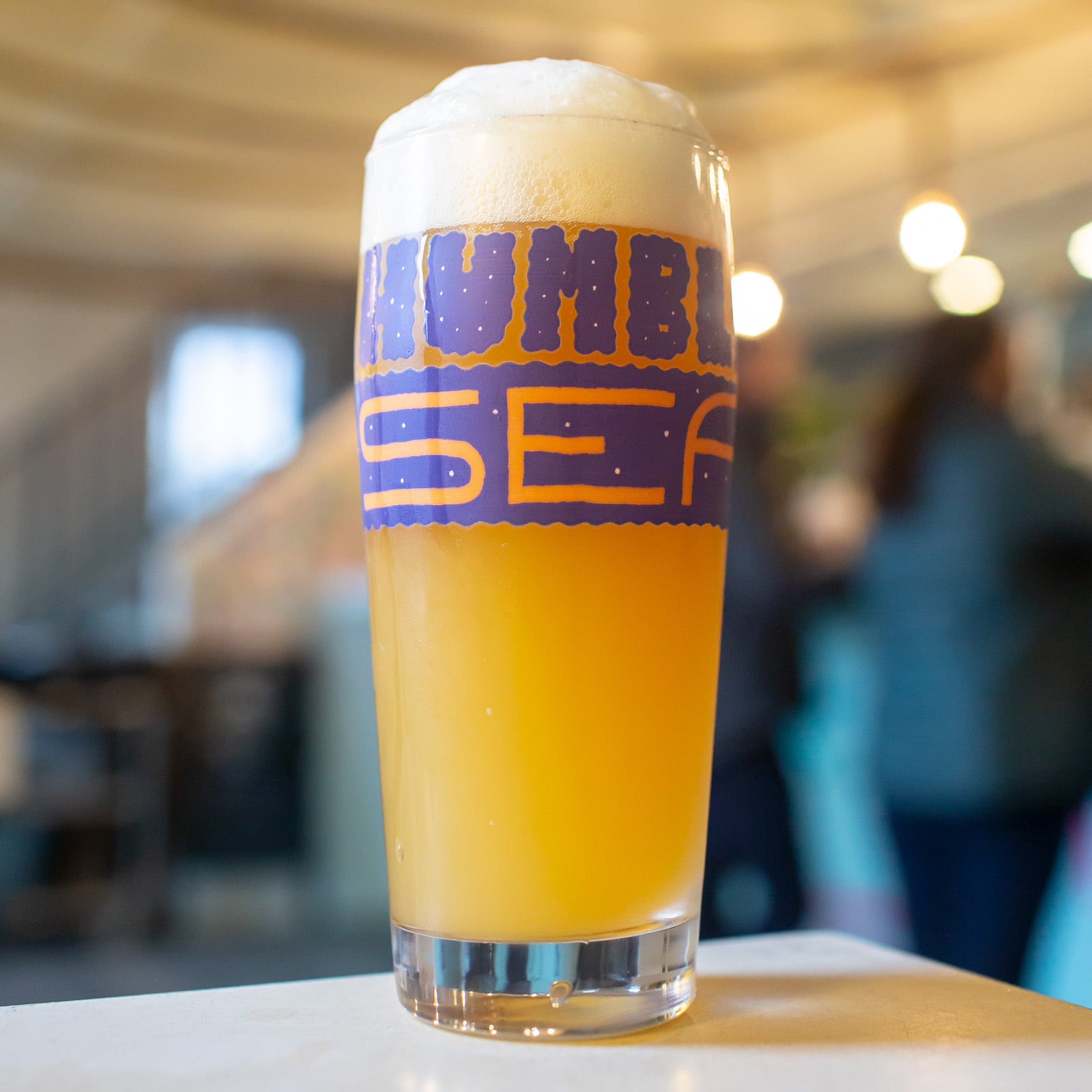 (16oz) Otter Space Willi Becher Glass